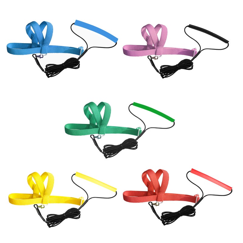 VANTRONIK VANFAVORI Adjustable Bird Harness with 80 Inch Leash, Outdoor Flying Training Rope Kit for Bird Parrots S Size Weight 75-110 Grams, One Piece(Colors May Vary) - Image 2